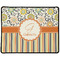 Swirls, Floral & Stripes Large Gaming Mouse Pad - 12.5" x 10" (Personalized)