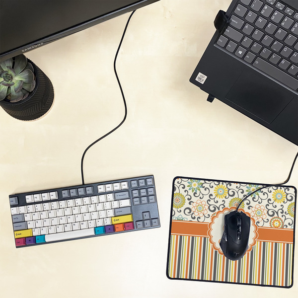 Swirls, Floral & Stripes Small Gaming Mats - LIFESTYLE