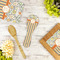 Swirls, Floral & Stripes Spoon Rest Trivet - LIFESTYLE