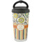 Swirls, Floral & Stripes Stainless Steel Coffee Tumbler (Personalized)