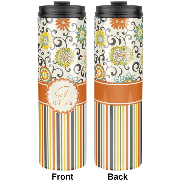 Swirls, Floral & Stripes Stainless Steel Tumbler 20 Oz - Approval