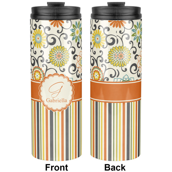 Swirls, Floral & Stripes Stainless Steel Tumbler - Apvl