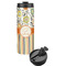 Swirls, Floral & Stripes Stainless Steel Skinny Tumbler (Personalized)