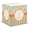 Swirls, Floral & Stripes Note Cube