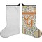 Swirls, Floral & Stripes Stocking - Single-Sided - Approval
