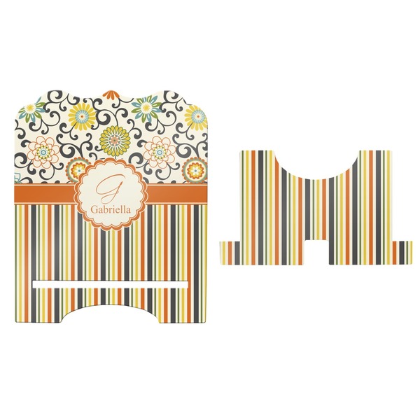 Swirls, Floral & Stripes Stylized Tablet Stand - Apvl