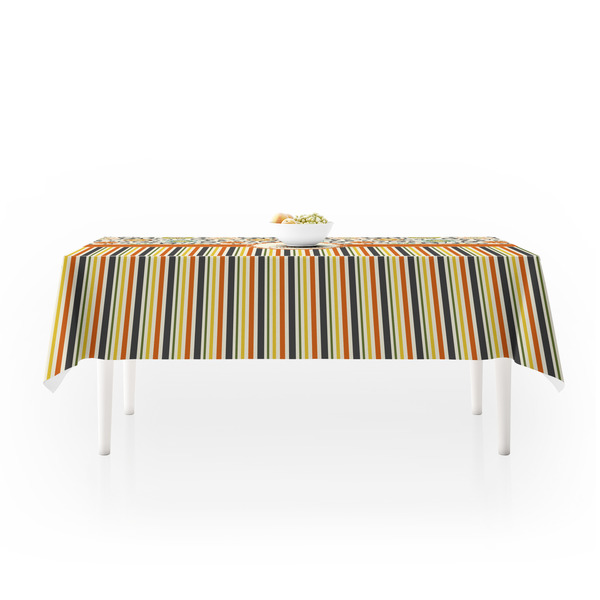 Swirls, Floral & Stripes Tablecloths (58"x102") - MAIN