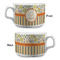 Swirls, Floral & Stripes Tea Cup - Single Apvl