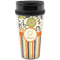 Swirls, Floral & Stripes Acrylic Travel Mug without Handle (Personalized)