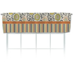 Swirls, Floral & Stripes Valance (Personalized)