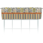 Swirls, Floral & Stripes Valance