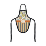 Swirls, Floral & Stripes Bottle Apron (Personalized)