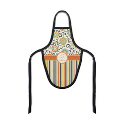 Swirls, Floral & Stripes Bottle Apron (Personalized)