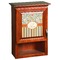 Swirls, Floral & Stripes Wooden Cabinet Decal (Medium)