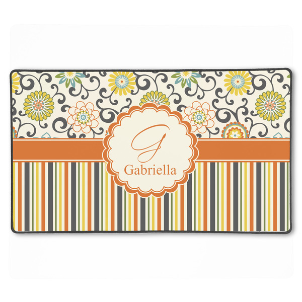 Swirls, Floral & Stripes XXL Gaming Mouse Pads - 24" x 14" - APPROVAL