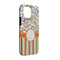 Swirls, Floral & Stripes iPhone Case - Rubber Lined - iPhone 13 (Personalized)