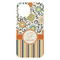 Swirls, Floral & Stripes iPhone 15 Pro Max Case - Back