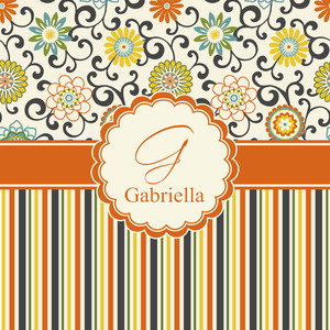 Swirls, Floral & Stripes