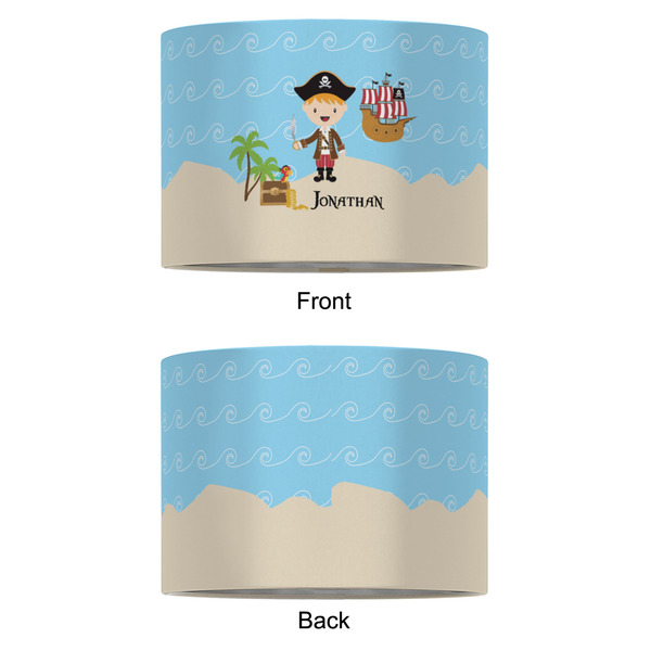Pirate Scene 12" Drum Lampshade - APPROVAL (Fabric)