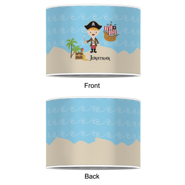 Pirate Scene 12" Drum Lampshade - APPROVAL (Poly Film)