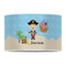 Pirate Scene 12" Drum Lampshade - FRONT (Poly Film)