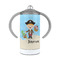 Pirate Scene 12 oz Stainless Steel Sippy Cups - FRONT
