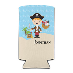Pirate Scene Can Cooler (tall 12 oz) (Personalized)