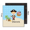 Pirate Scene 12x12 Wood Print - Front & Back View