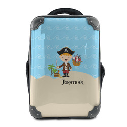 Pirate Scene 15" Hard Shell Backpack (Personalized)