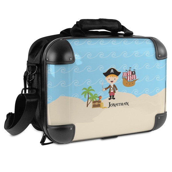 Custom Pirate Scene Hard Shell Briefcase (Personalized)