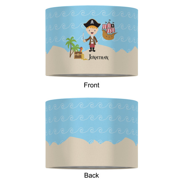 Pirate Scene 16" Drum Lampshade - APPROVAL (Fabric)