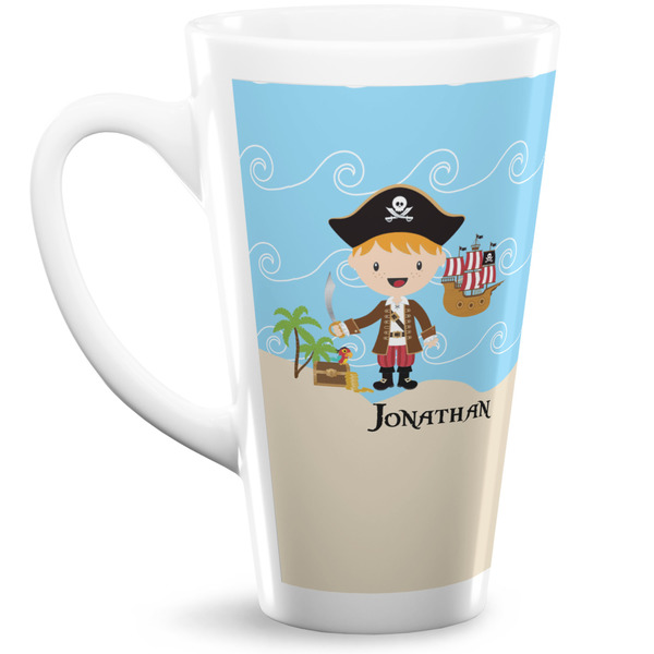 Custom Pirate Scene Latte Mug (Personalized)