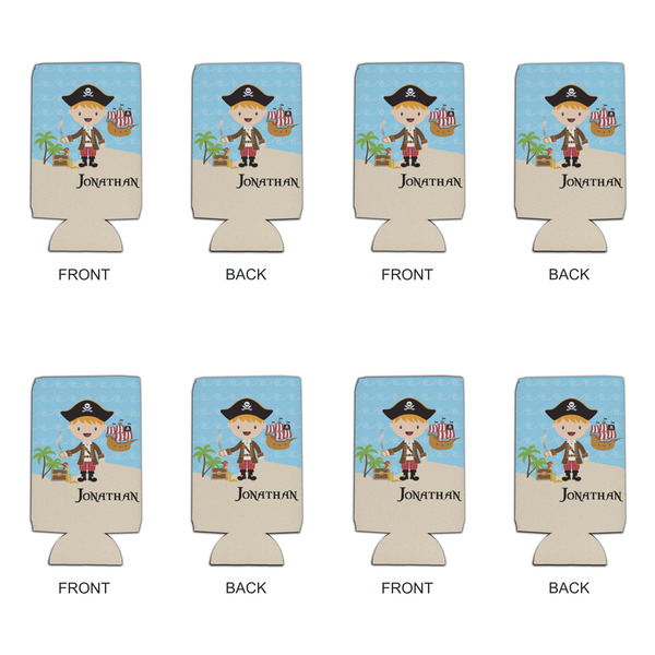 Pirate Scene 16oz Can Sleeve - Set of 4 - APPROVAL