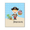 Pirate Scene 16x20 Wood Print - Front View