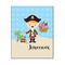 Pirate Scene Wood Print - 16x20 (Personalized)