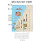 Pirate Scene 2'x3' Indoor Area Rugs - Size Chart