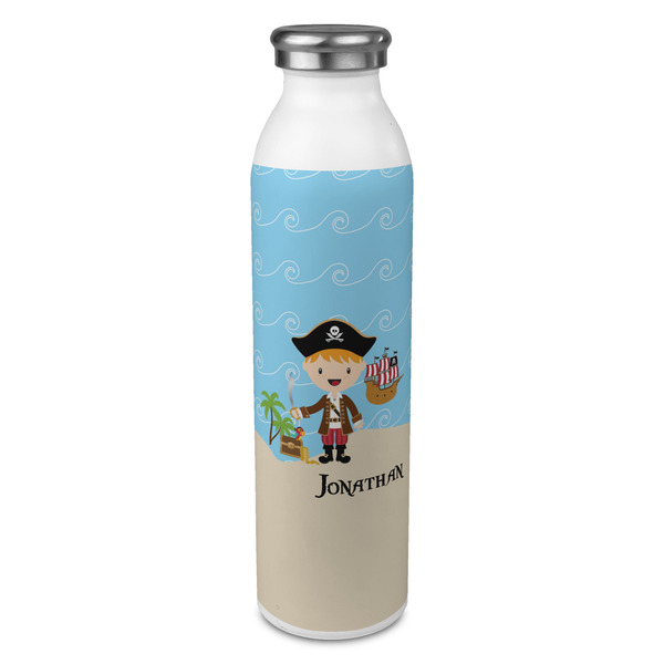 Custom Pirate Scene 20oz Stainless Steel Water Bottle - Full Print (Personalized)