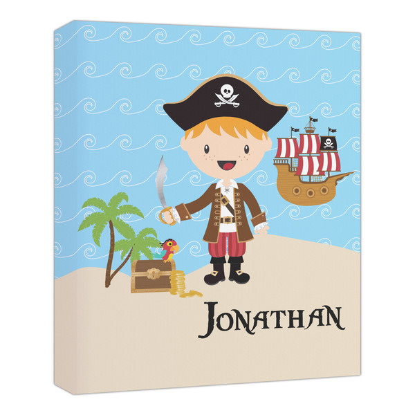 Custom Pirate Scene Canvas Print - 20x24 (Personalized)