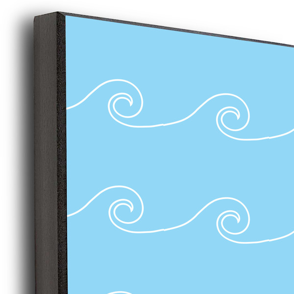 Pirate Scene 20x24 Wood Print - Closeup