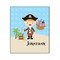 Pirate Scene 20x24 Wood Print - Front View