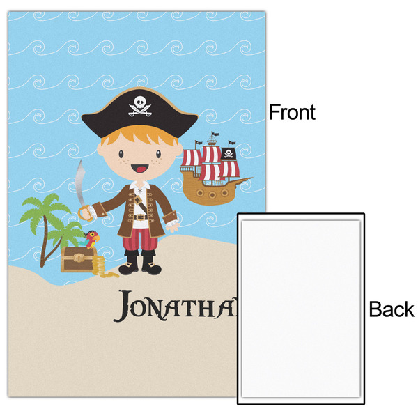 Pirate Scene 24x36 - Matte Poster - Front & Back