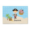 Pirate Scene 4' x 6' Patio Rug (Personalized)