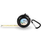 Pirate Scene Pocket Tape Measure - 6 Ft w/ Carabiner Clip (Personalized)