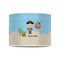 Pirate Scene 8" Drum Lampshade - FRONT (Poly Film)