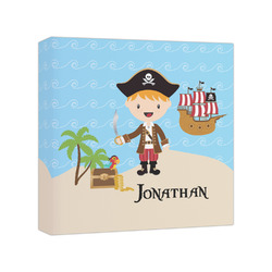 Pirate Scene Canvas Print - 8x8 (Personalized)