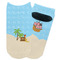 Pirate Scene Adult Ankle Socks