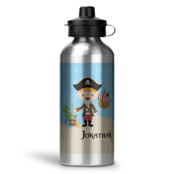 Custom Pirate Scene Water Bottle - Aluminum - 20 oz (Personalized)