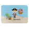 Pirate Scene Anti-Fatigue Kitchen Mat (Personalized)