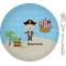 Personalized Pirate Appetizer / Dessert Plate