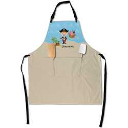 Pirate Scene Apron With Pockets w/ Name or Text